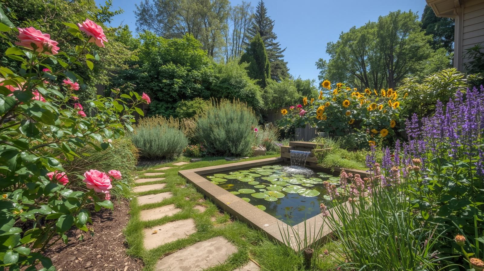 Technician testing irrigation at sunrise